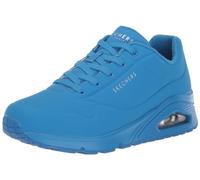 Skechers Women's Uno - Night Shades Trainers, Blu, 4 UK Wide
