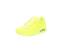Skechers Women's Girls Uno-Night Shades Trainers Neon Hot pink Size UK 2.5