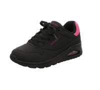Skechers Women's UNO POP Back Sneaker, Black, 4 UK