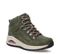 Skechers Women's UNO Rugged Ankle Boot, Olive Suede/Durasuede , 3.5 UK medium