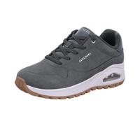 Skechers Women's Uno Rugged Chillproof Sneaker, Olive Suede/Duraleather/Embroidery Trim, 5 UK
