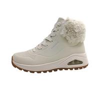 Skechers Women's UNO Rugged Fall AIR Ankle Boot, White, 5.5 UK