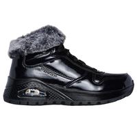 Skechers Women's UNO Rugged - Fiesty Winter Sneaker in Black, Size 5 | Synthetic/Textile