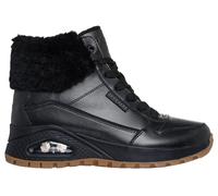Skechers Women's UNO Rugged - Galactic Heights Sneaker in Black, Size 6 | Synthetic/Textile