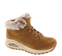 Skechers Uno Rugged Suede CSNT CHESTNUT Womens Hi Tops 167433 in a Plain Man-made in Size 4
