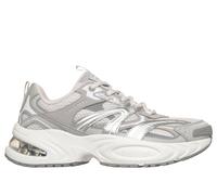 Skechers Women's UNO Ryze - Scale Up Sneaker in Light Gray, Size 5 | Synthetic/Textile