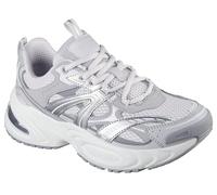 Skechers Women's Uno Ryze-Scale Up Sneaker, Light Gray, 8 UK