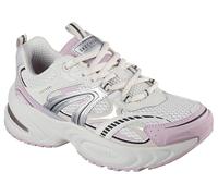 Skechers Women's Uno Ryze-Scale Up Sneaker, Natural/Pink, 9