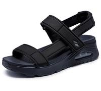 Skechers Women's Uno Sandal Summer Stand2, Black Nylon, 3 UK