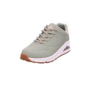 Skechers Women's Uno - Shimmer Away Sneaker, Green Sage, 6 UK