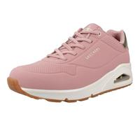 Skechers Womens UNO - Shimmer Away Wedge Slip-on Fashion Sneakers | Autumn Winter Collection | Trainer