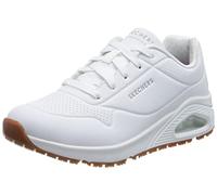 Skechers Ladies White Uno SR Trainers