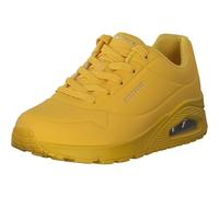 Skechers Womens Uno Sneaker, Yellow, 6 UK