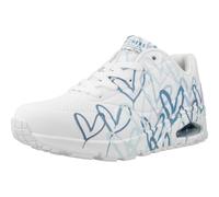 Skechers Trainers Uno Spread The Love Women's White UK 6