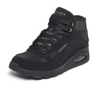 Skechers 177181 BBK Lace-Up Boots Leather and Synthetic Women in Black, black, 3 UK
