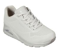 Skechers Women's Uno Stand on Air Sneaker, Off White Durabuck, 6 UK
