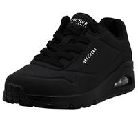Skechers Women's Uno Stand On Air Trainers, Black, 4 UK