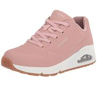 Skechers Womens Uno Stand On Air Sneaker, Blush Durabuck, 5 UK