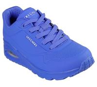 Skechers Womens Uno Stand On Air Sneaker, Dazzling Blue Durabuck Mesh, 4 UK
