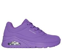 Skechers Women's UNO - Stand on Air Sneaker in Violet, Size 6 | Textile/Synthetic