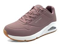 Skechers Women's Uno Stand on Air Sneaker, Pink, 3 UK