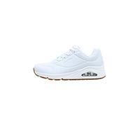 Skechers Women's Uno Stand on Air Sneaker, White 73690, 8 UK