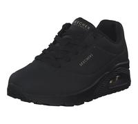 Skechers Women's UNO Stand on Air Trainer, Black, 6.5 UK Wide