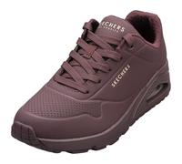 Skechers Women's UNO Stand on Air Trainer, Burgundy, 5 UK