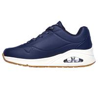 Skechers Women's Uno Stand On Air Trainers, Navy Durabuck Mesh, 4.5 UK