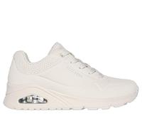 Skechers Women's UNO Stand on Air Trainer, Off-White, 3 UK