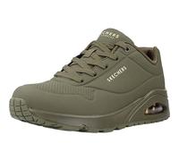 Skechers Women's UNO Stand on Air Trainer, Olive, 4 UK