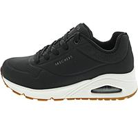 Skechers Women's Uno Stand On Air Trainers, Black Durabuck Mesh, 3 UK