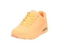 Skechers Women's Uno Stand on Air Sneaker, Orange, 6 UK