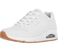 Skechers Women's Uno Stand On Air Trainers, White, 7 UK