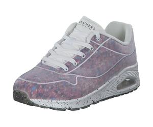 Skechers Women's Uno Trainers, White, 6 UK