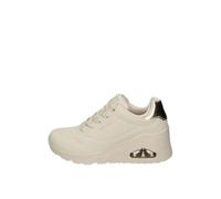 Skechers Women's UNO Wedge Shoes, Off White, 3 UK