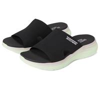 Skechers Women's Vapor Foam-Coastal Sunset Slide Sandals, Black multi, 5 UK
