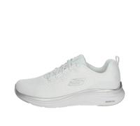 Skechers Women's Vapor Foam, White Mesh/Silver Trim, 4.5 UK