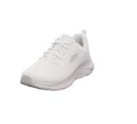 Skechers Women's Vapor Foam Midnight Glimmer, White Mesh/Silver Trim, 4 UK