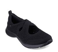 Skechers Women's Vapor Foam Move Sneaker, Black/Black, 7