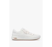 SKECHERS Womens Vegan Arch Fit Meet Ya There White Trainers Colour: