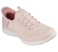 Skechers Women's Virtue Glow Sneaker, Fuchsia, 4.5 UK
