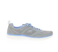 Skechers Womens Virtue - Kind Favor Trainers in Grey blue Mesh - Size UK 3.5