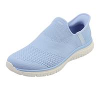 Skechers Women's Slip-ins: Virtue - Sleek Sneaker in Periwinkle, Size 3 | Textile/Synthetic, Vegan, Machine Washable