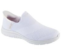 Skechers Women's Virtue Sleek Sneaker, White Knit, 7 UK