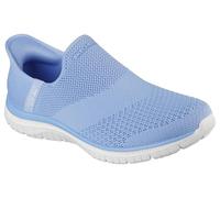 Skechers Women's Virtue Sleek Sneaker, Blue, 6.5 UK