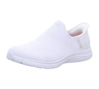 Skechers Women's Virtue Sleek Sneaker, White, 7 UK
