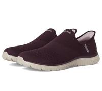 Skechers Women's Virtue-Sleek Sneakers, Wine=wine, 6.5