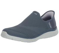 Skechers Women's Slip-ins: Virtue - Sleek Sneaker in Slate, Size 4 | Textile/Synthetic, Vegan, Machine Washable