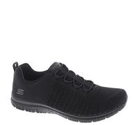 Skechers Women's Virtue 7,5 Sneaker, Black Black BBK, 4.5 UK